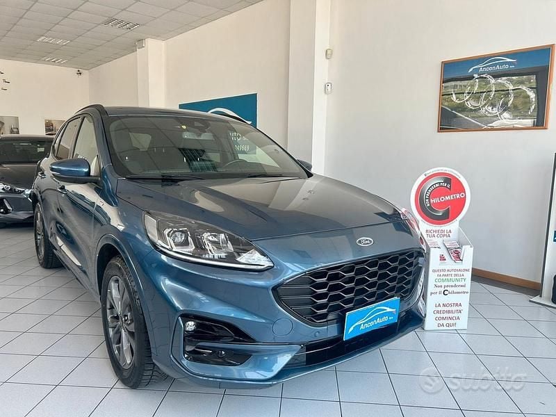Usata Ford Kuga ST-Line 120 CV (88 kW) 2021 Blu SUV