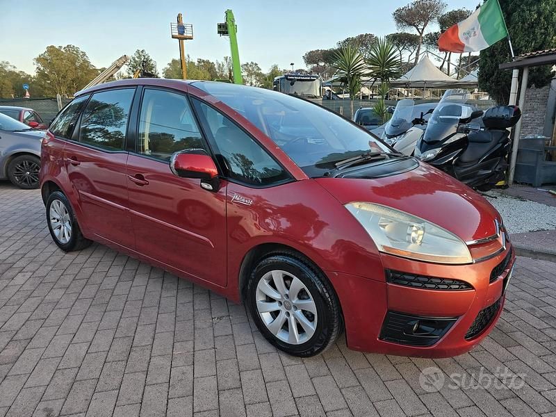 Usata Citroën C4 Picasso 2009 Rosso Monovolume