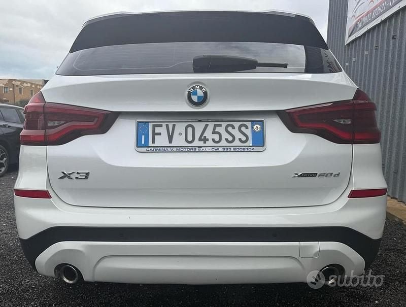 Usata BMW X3 xLine 190 CV (139 kW) 2018 Bianco SUV