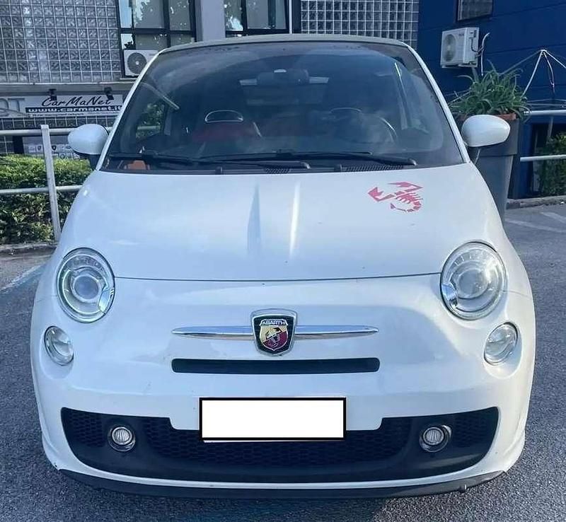 Usata Abarth 595C 140 CV (102 kW) 2014 Bianco Cabrio
