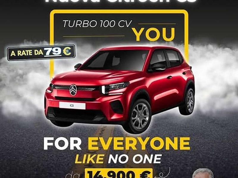 Nuova Citroën C3 PureTech 101 CV (74 kW) 2026 Bianco SUV