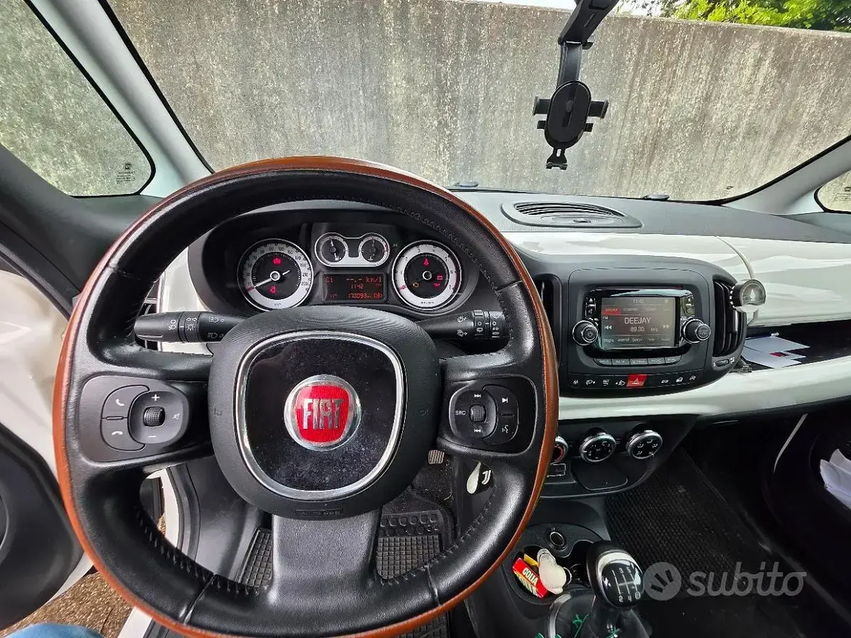Usata Fiat 500 85 CV (62 kW) 2015 Bianco Utilitaria