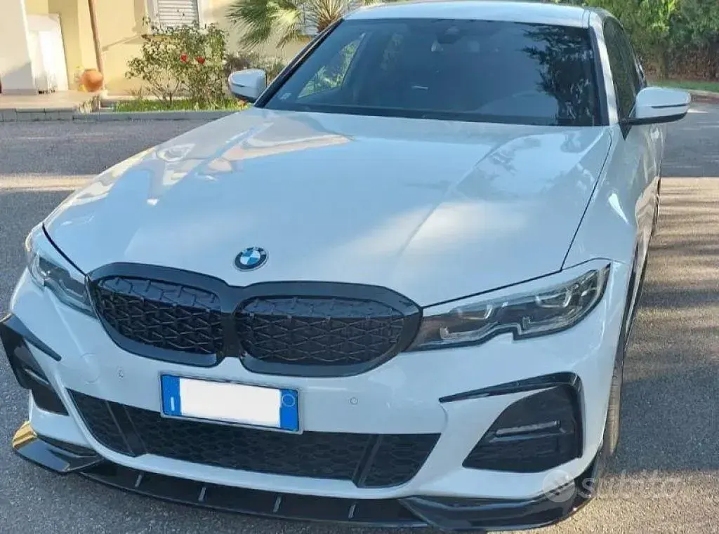 Usata BMW 320e M Sport 190 CV (139 kW) 2021 Bianco Berlina