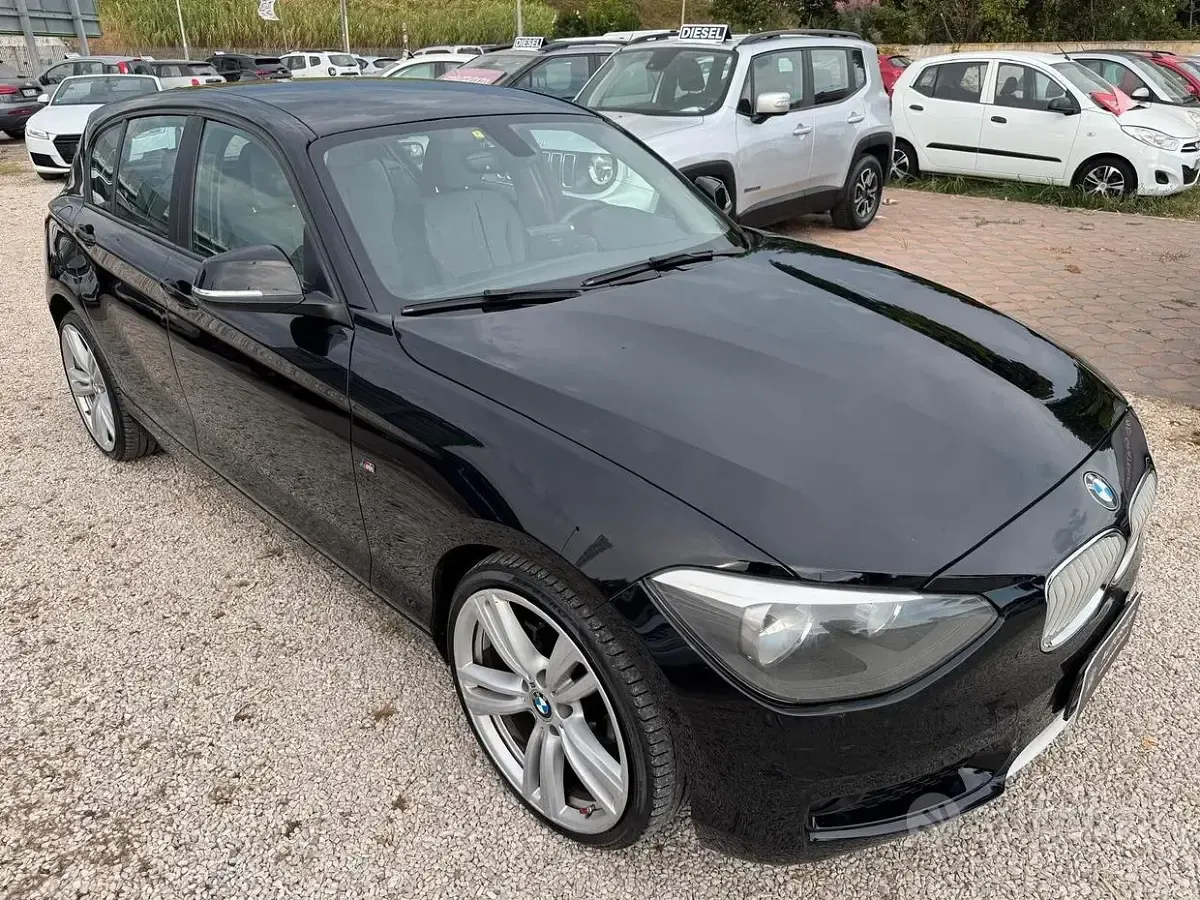 Usata BMW 118 M Sport 143 CV (105 kW) 2013 Nero Utilitaria