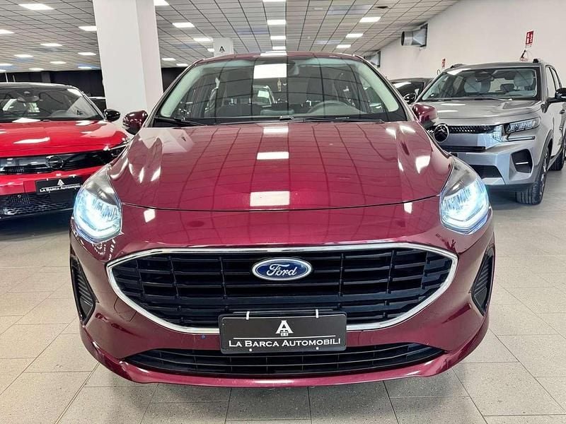 Usata Ford Fiesta Titanium 75 CV (55 kW) 2022 Rosso Utilitaria