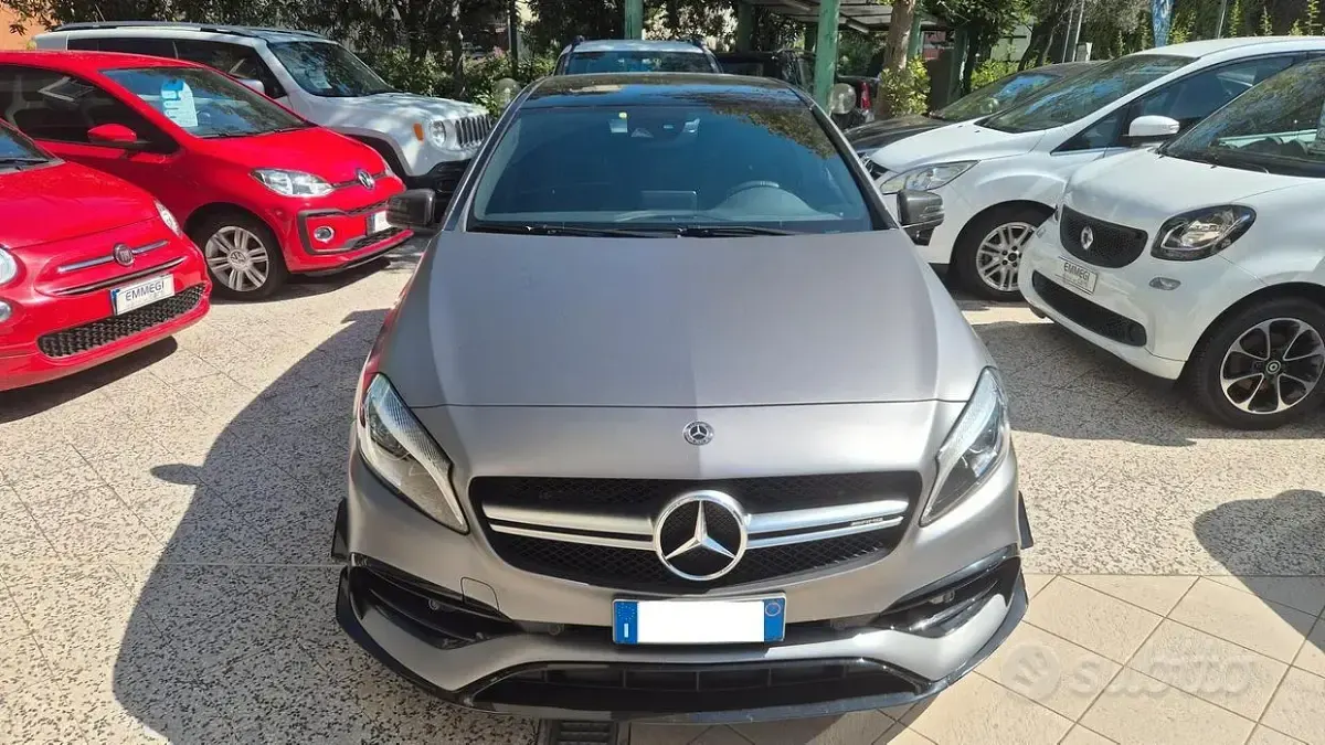 Usata Mercedes A45 AMG AMG 381 CV (280 kW) 2018 Grigio Utilitaria