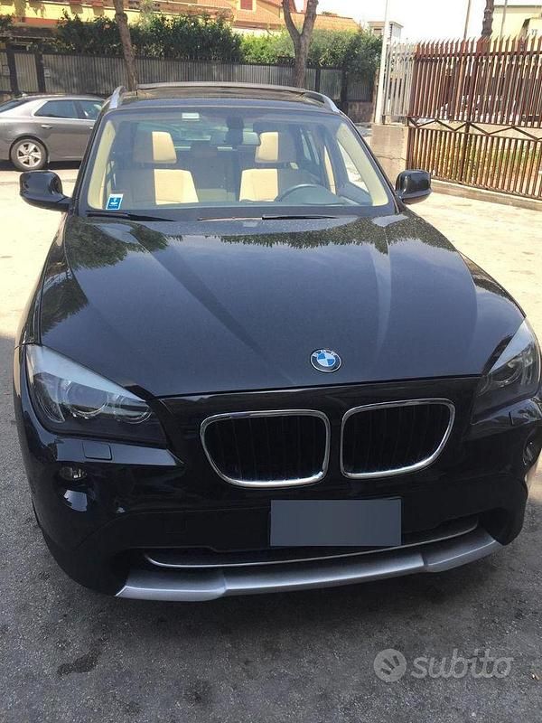 Usata BMW X1 177 CV (130 kW) 2009 Nero SUV