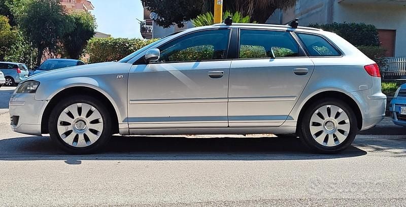 Usata Audi A3 105 CV (77 kW) 2006 Grigio Berlina