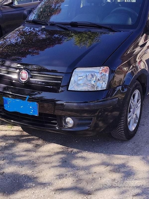 Usata Fiat Panda Classica 69 CV (50 kW) 2012 Nero Utilitaria