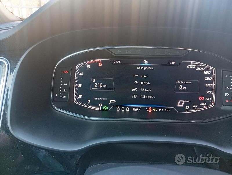 Usata Seat Ateca 115 CV (84 kW) 2019 Bianco SUV