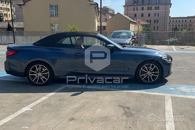 Brugt BMW 420 M Sport 190 HK (139 kW) 2022 Blå Cabriolet