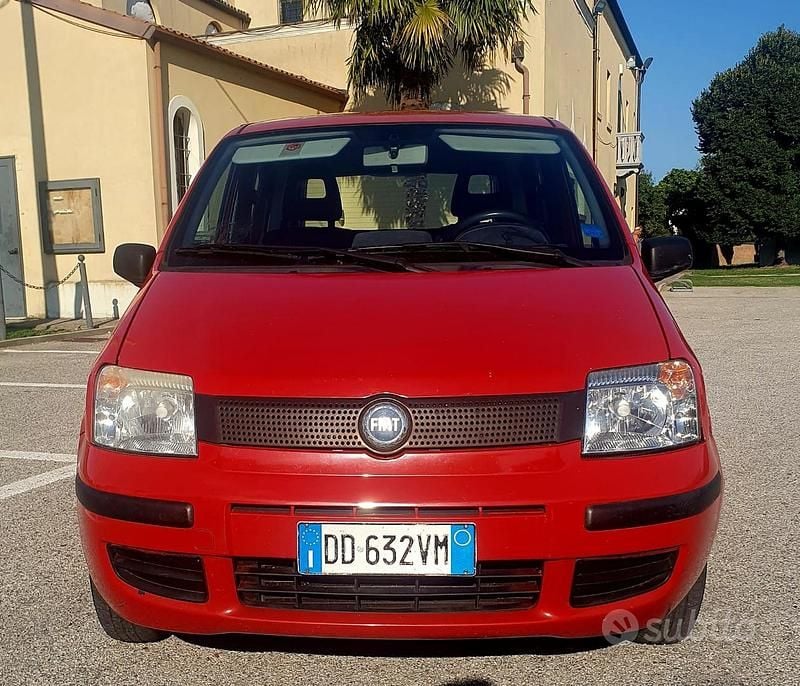 Usata Fiat Panda 54 CV (39 kW) 2007 Rosso Utilitaria