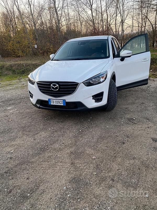 Usata Mazda CX-5 150 CV (110 kW) 2015 Bianco SUV