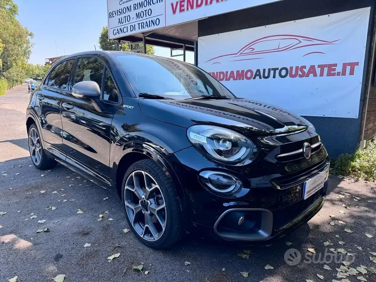 Usata Fiat 500X Sport 150 CV (110 kW) 2022 Nero SUV