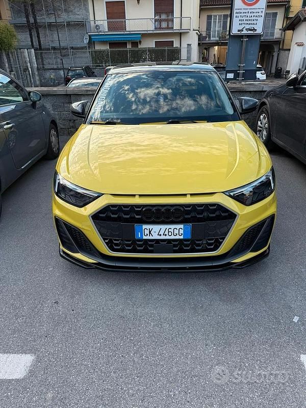 Usata Audi A1 S-Line 110 CV (80 kW) 2023 Giallo SUV