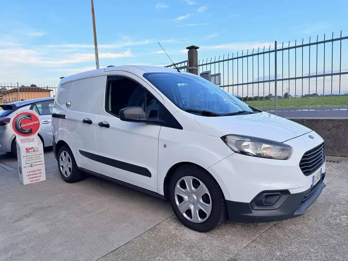Usata Ford Transit 101 CV (74 kW) 2022 Frozen white [73w]  pastello Furgone