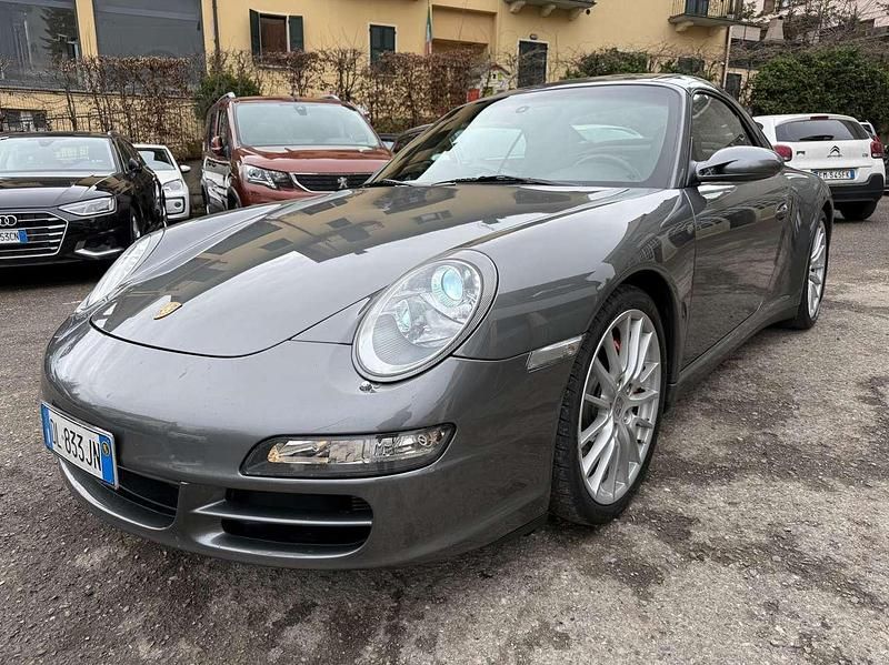 Usata Porsche 911 Carrera 4S Cabriolet 355 CV (261 kW) 2007 Grigio Cabrio