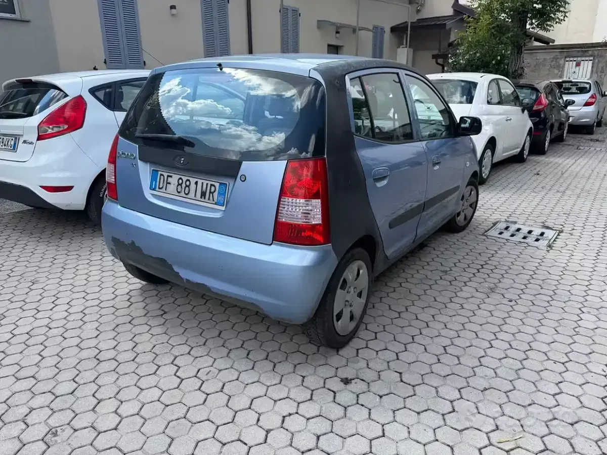Usata Kia Picanto 65 CV (47 kW) 2007 Blu Utilitaria