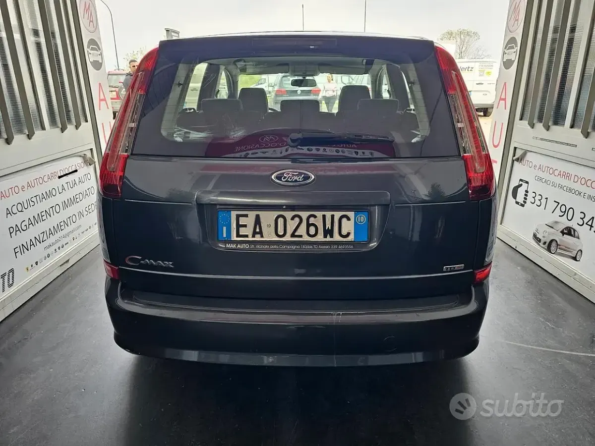 Usata Ford C-MAX Titanium 110 CV (80 kW) 2010 Grigio Monovolume