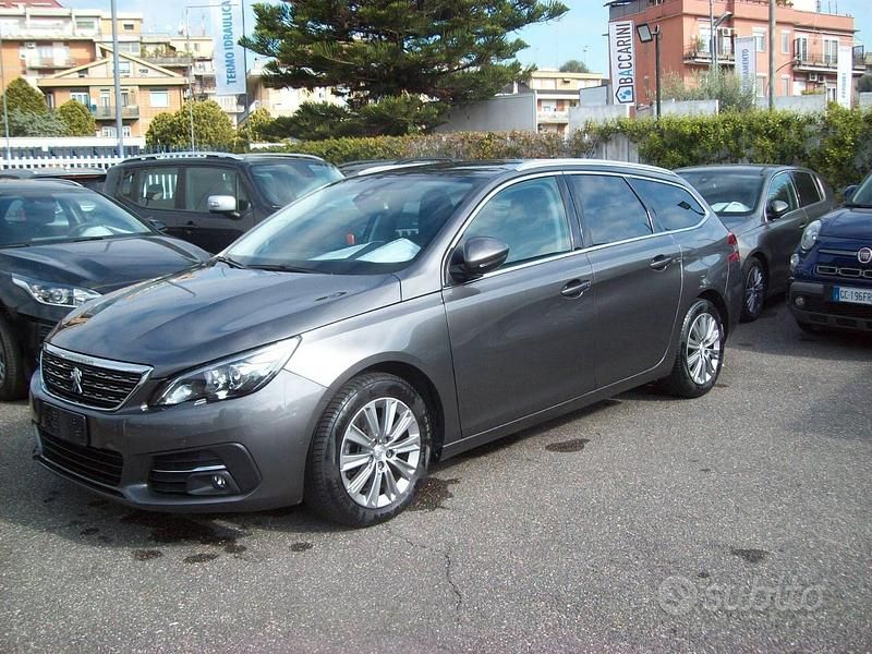 Usata Peugeot 308 SW GT 130 CV (95 kW) 2021 Grigio Station wagon