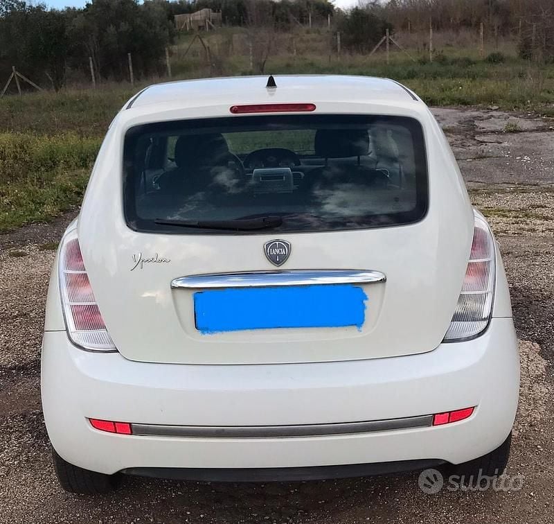 Usata Lancia Ypsilon 2010 Bianco Utilitaria