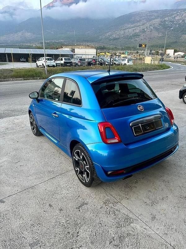 Usata Fiat 500S S 69 CV (50 kW) 2016 Blu Utilitaria