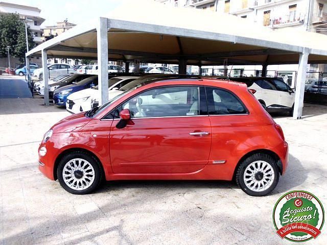 Usata Fiat 500 Lounge 69 CV (50 kW) 2017 Rosso Utilitaria