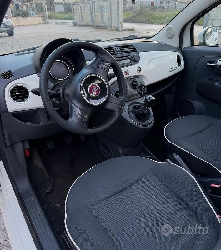 Usata Fiat 500 2015 Bianco Utilitaria