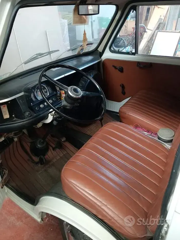 Usata Fiat 850 1970 Bianco Berlina