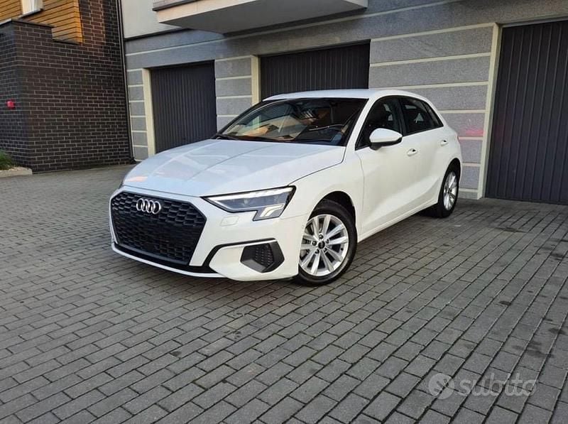 Usata Audi A3 Advanced 150 CV (110 kW) 2023 Bianco Berlina