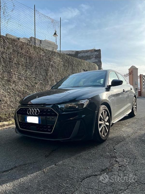Usata Audi A1 Sportback S-Line 110 CV (80 kW) 2023 Nero Utilitaria