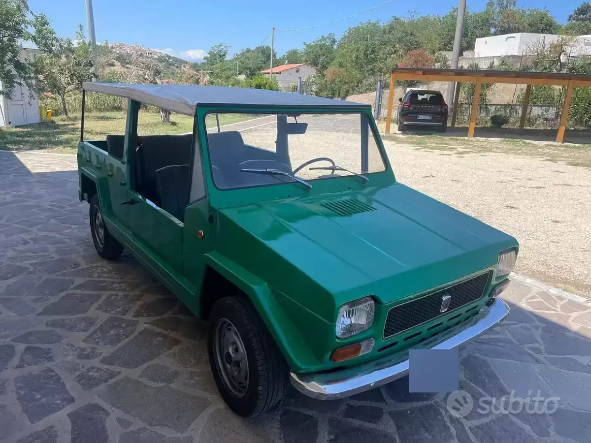 Usata Fiat 127 1970 Verde Berlina