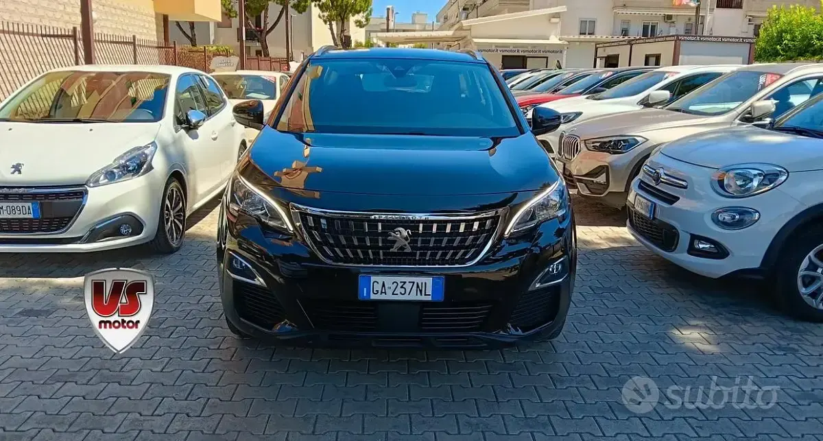 Usata Peugeot 3008 Business-Line 131 CV (96 kW) 2020 Nero SUV