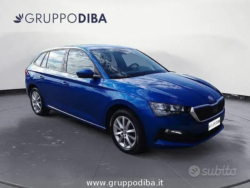 Usata Skoda Scala Ambition 116 CV (85 kW) 2019 Blu Utilitaria