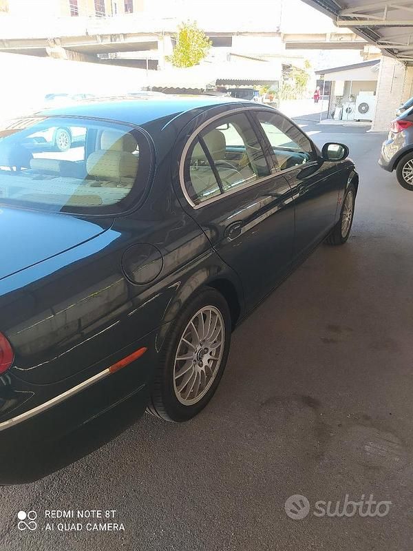 Verde Usata 2005 Jaguar S-Type S Tre volumi | 3900 € (Ottimo prezzo) - Immagine 1/4