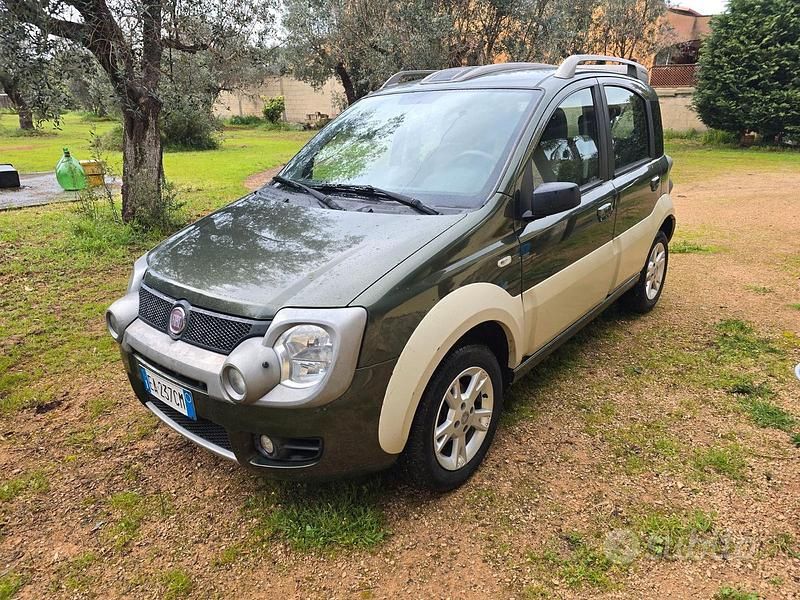 Usata Fiat Panda Cross 77 CV (56 kW) 2010 Verde Utilitaria