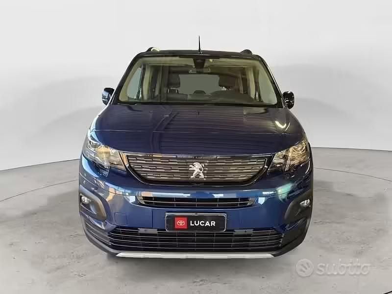 Usata Peugeot Rifter GT 131 CV (96 kW) 2021 Blu Monovolume