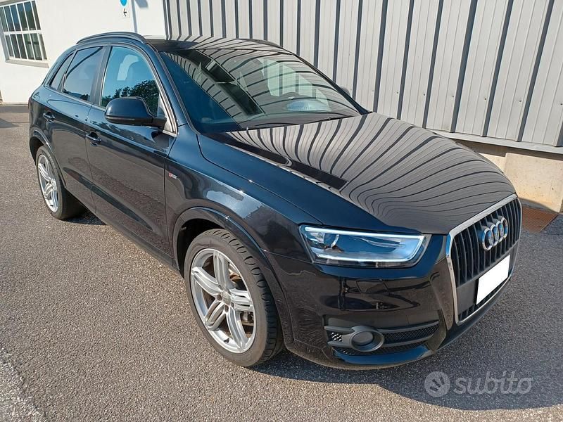 Usata Audi Q3 Advanced Plus 140 CV (102 kW) 2013 Nero SUV