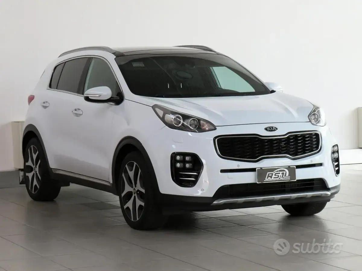 Usata Kia Sportage GT-Line 141 CV (103 kW) 2017 Bianco SUV