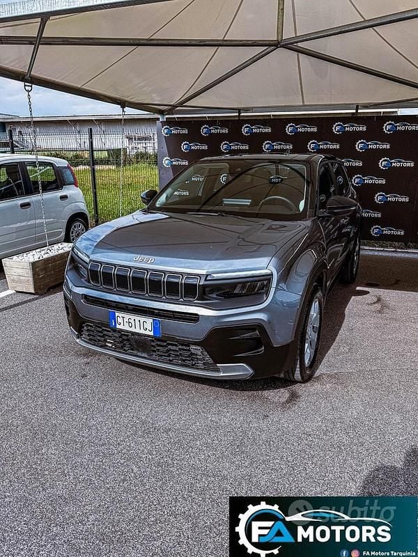 Usata Jeep Avenger Altitude 100 CV (73 kW) 2024 Grigio SUV