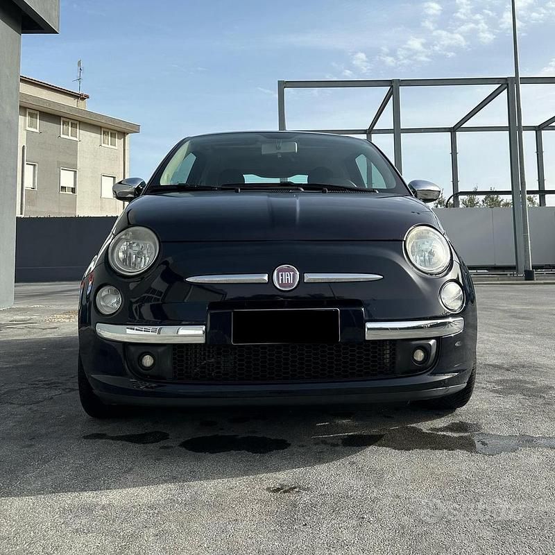 Usata Fiat 500 2010 Blu Berlina