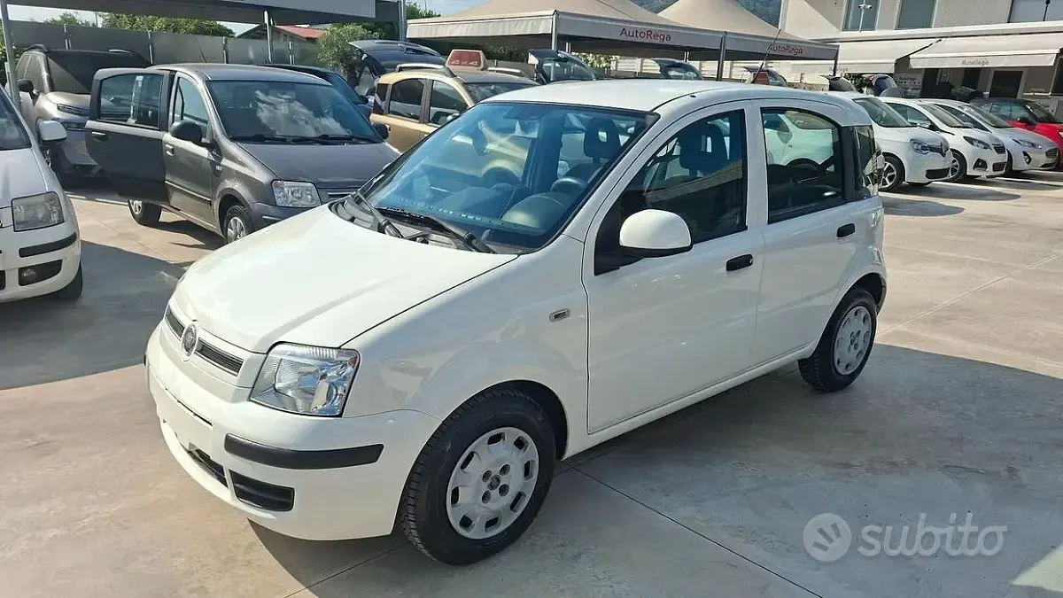 Usata Fiat Panda 69 CV (50 kW) 2012 Bianco Utilitaria