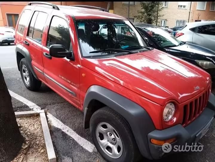 Usata Jeep Cherokee 2002 Rosso SUV