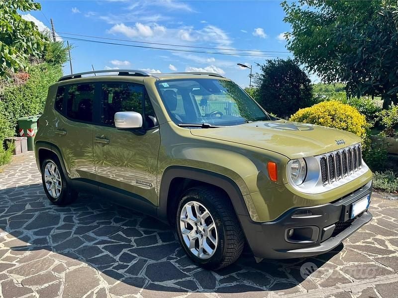Usata Jeep Renegade 120 CV (88 kW) 2014 Verde SUV