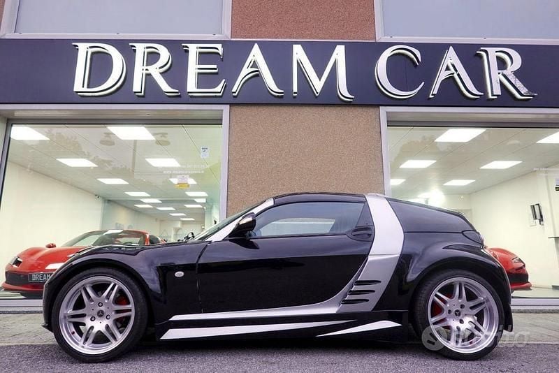 Usata Smart Roadster Brabus 82 CV (60 kW) 2005 Nero pastello Cabrio