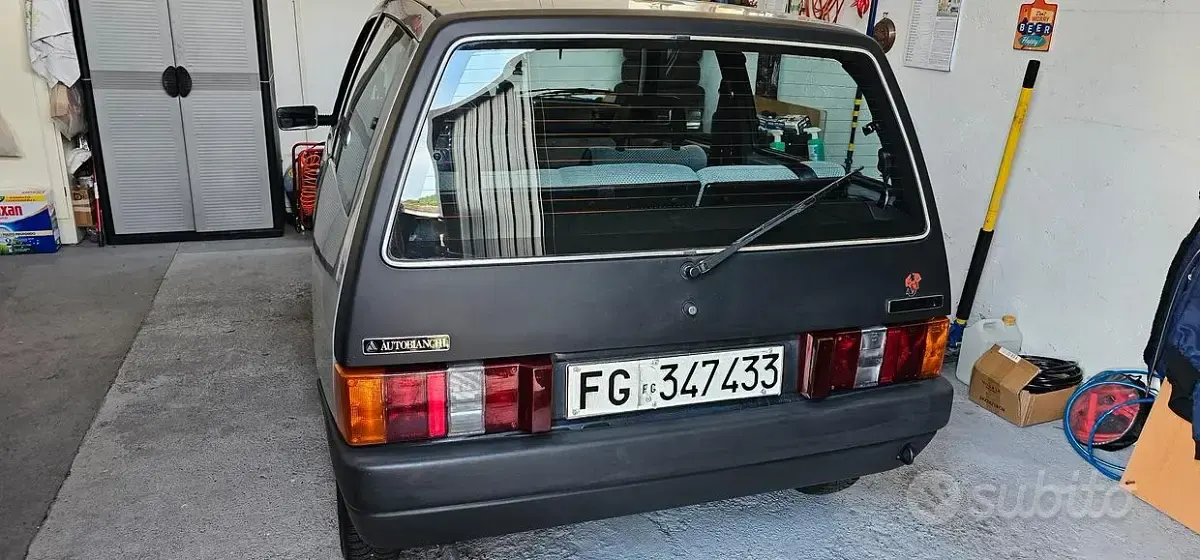Usata Autobianchi Y10 1985 Grigio Utilitaria