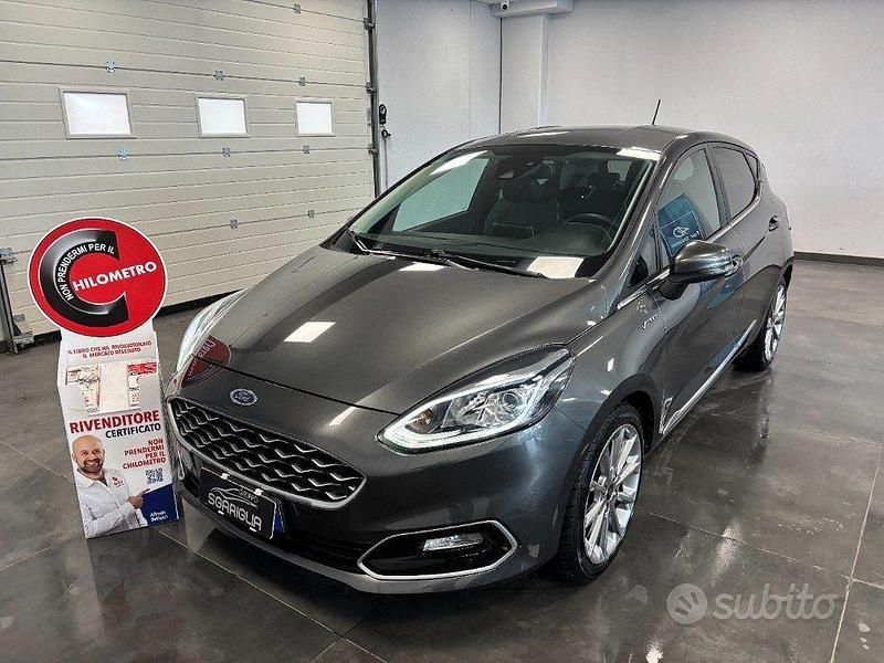 Usata Ford Fiesta Vignale 84 CV (61 kW) 2018 Grigio Utilitaria