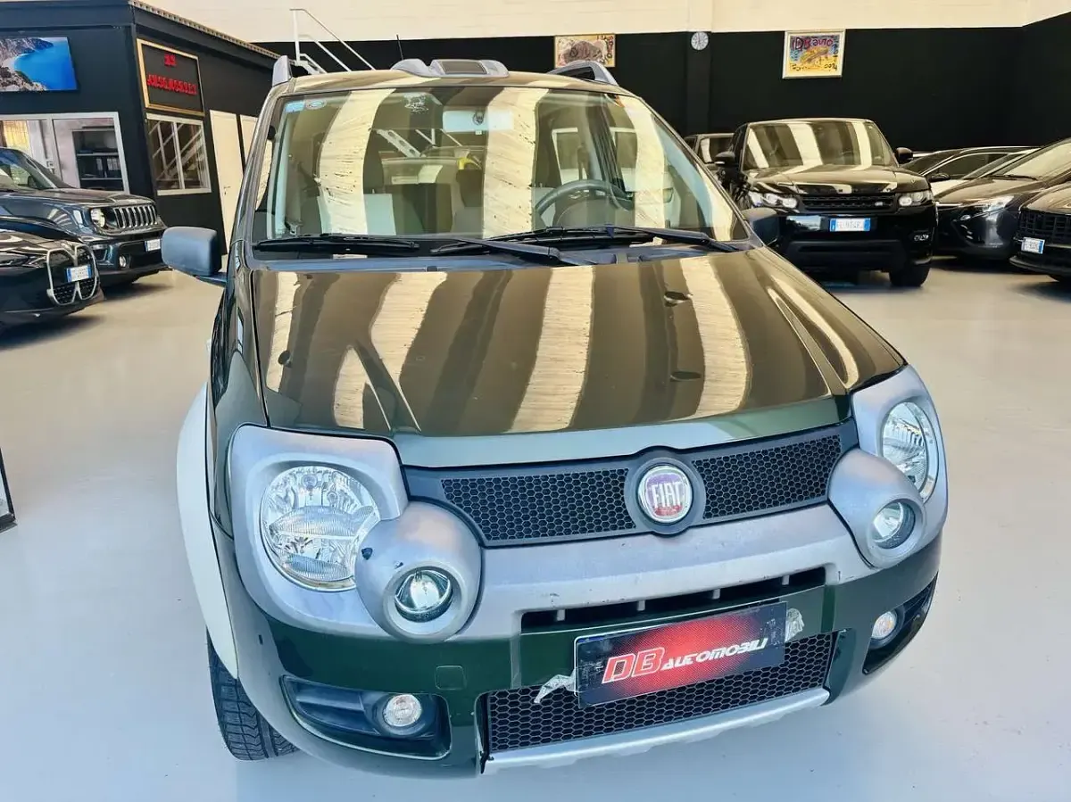 Usata Fiat Panda 4x4 Cross 69 CV (50 kW) 2008 Verde Utilitaria