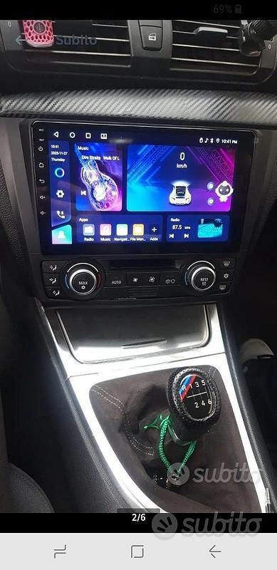 Usata BMW 123 204 CV (150 kW) 2008 Nero Utilitaria