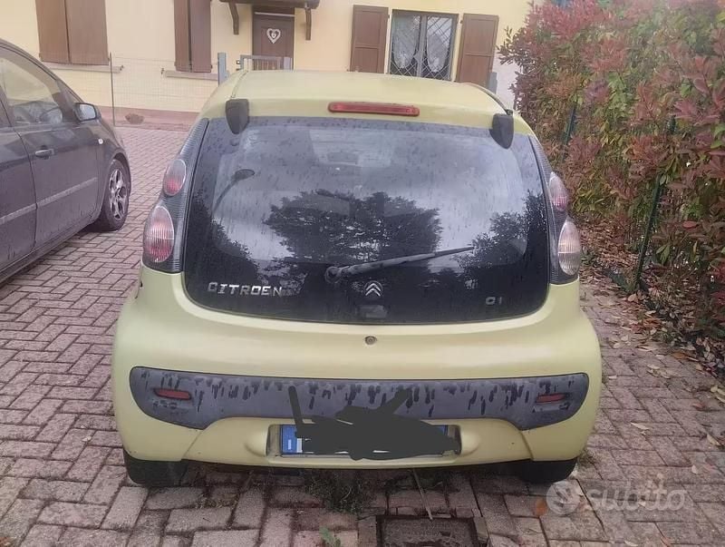 Usata Citroën C1 68 CV (50 kW) 2007 Giallo Utilitaria